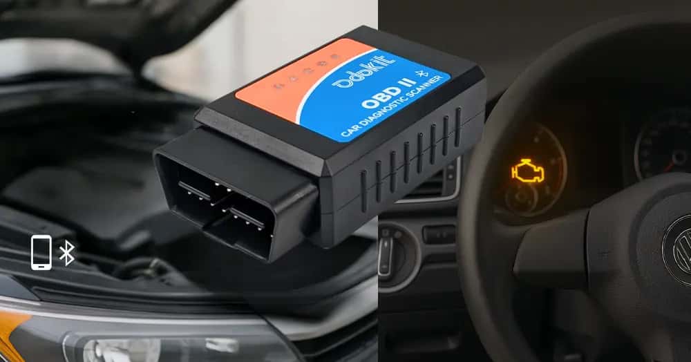 Lecteur OBD2 utilisé pour lire un code défaut P0420