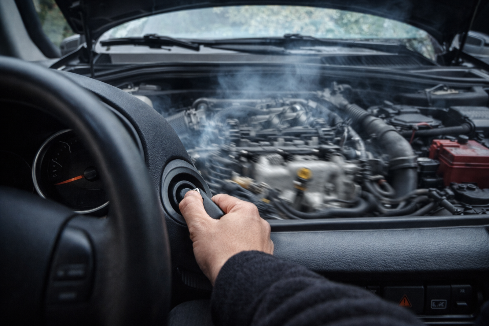 Voiture qui broute au démarrage avec moteur instable